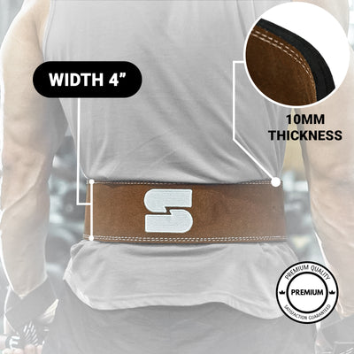 Lever Belt - Brown