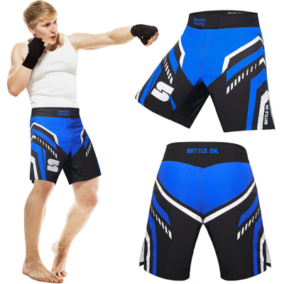 MMA Shorts - Blue
