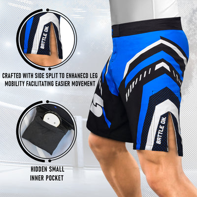 MMA Shorts - Blue