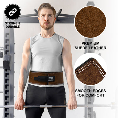 Lever Belt - Brown
