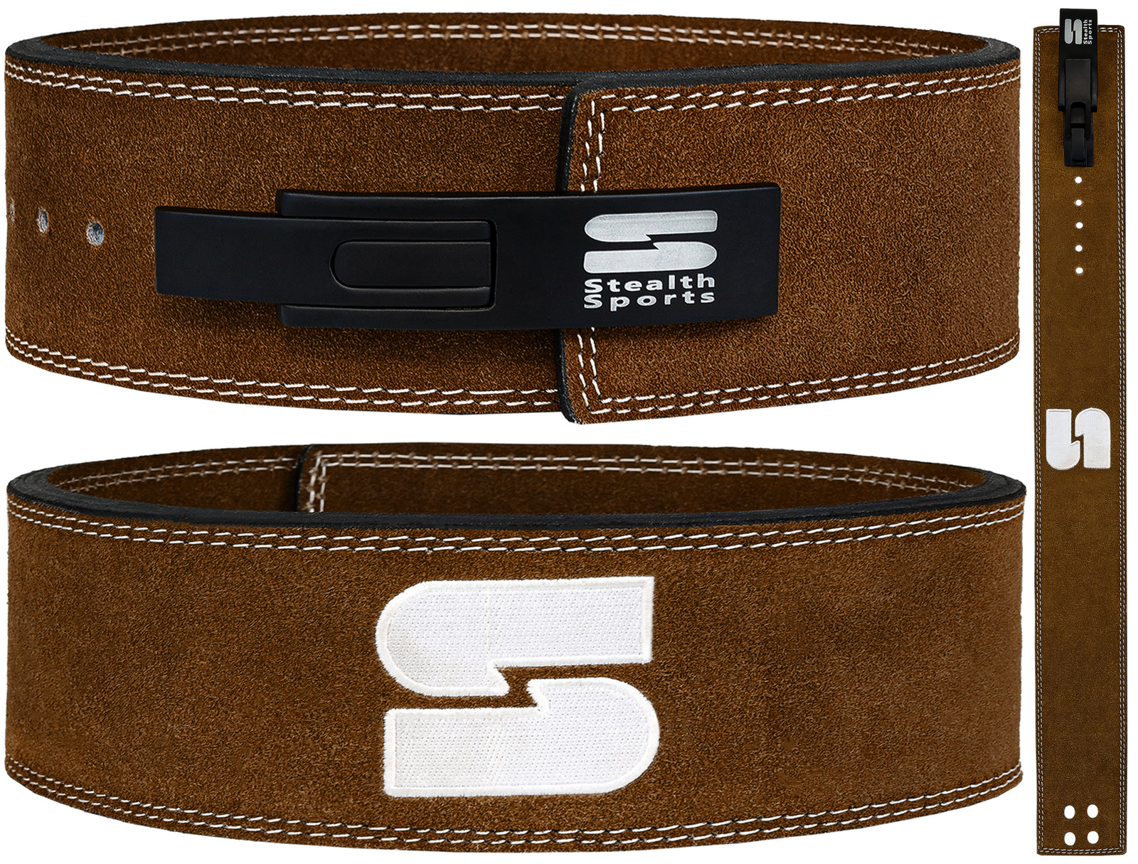 Lever Belt - Brown
