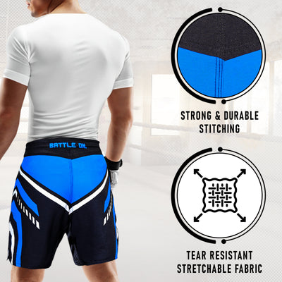 MMA Shorts - Blue